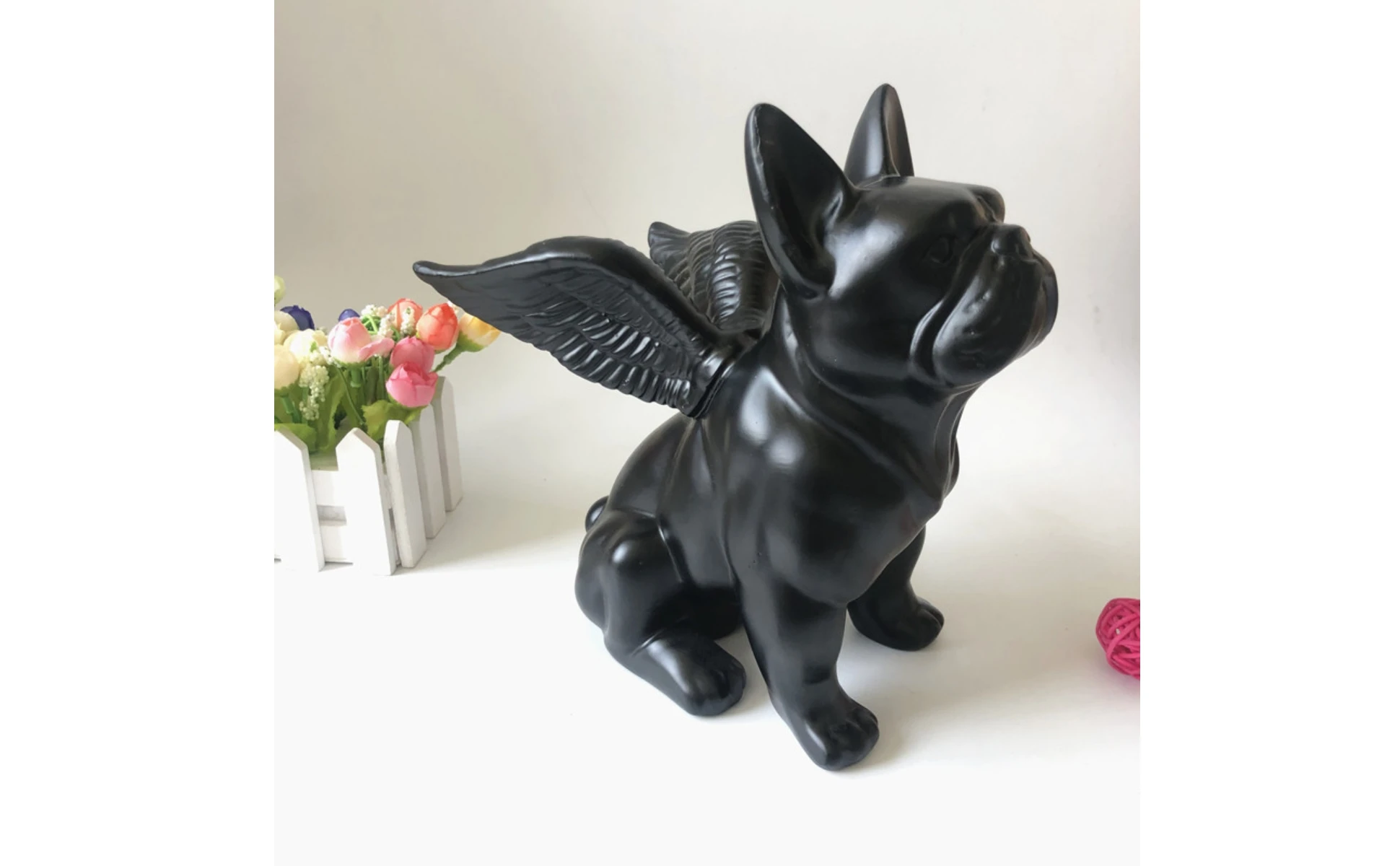 Dog Angel Figurine Decorative Dog Figurine with Wings Ornament Low-Maintenance Ambient for Living Room, Bedroom https://ae-pic-a1.aliexpress-media.com/kf/Sead16448e3a64b3caf09827c122f3ea5T.jpg