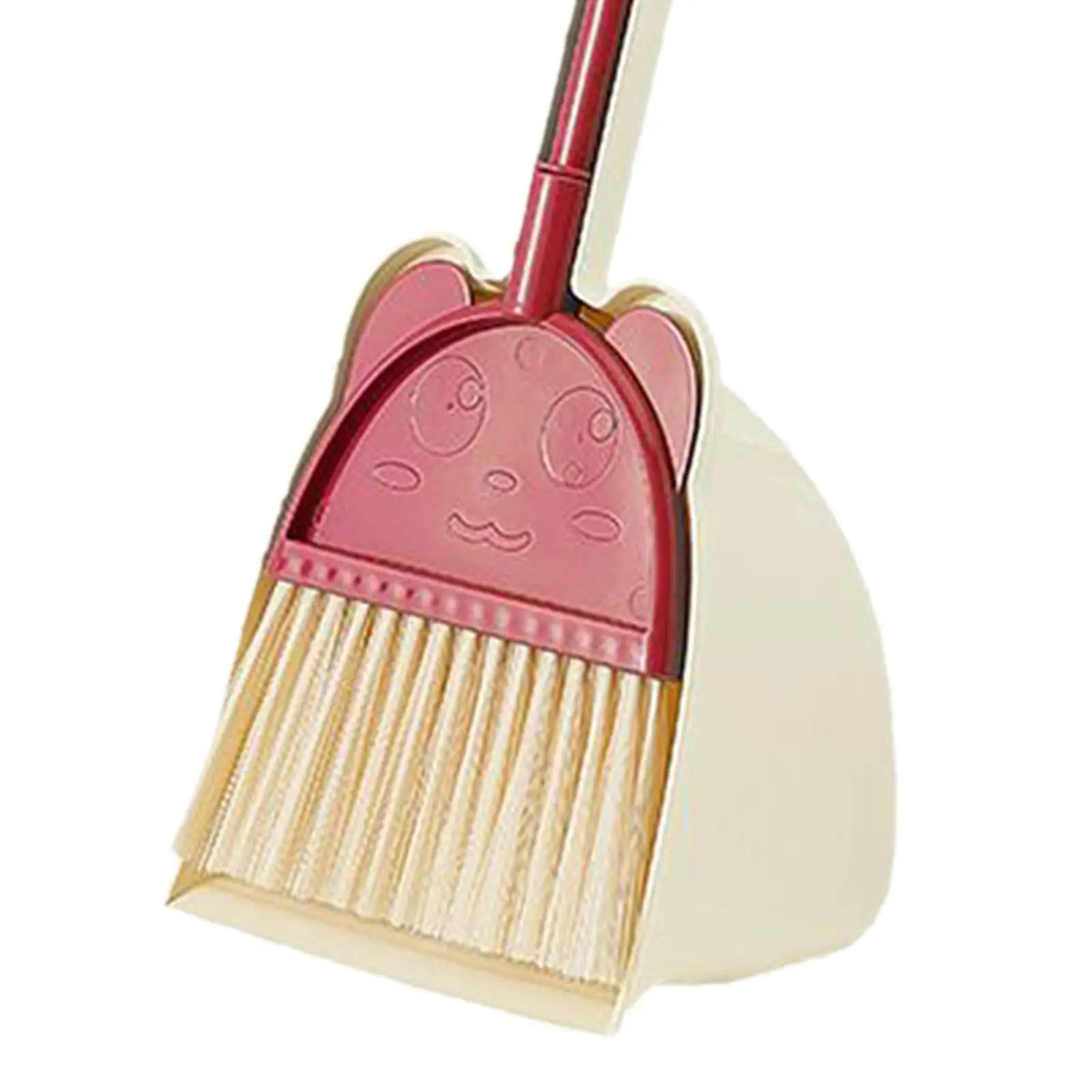 Mini Broom with Dustpan for Kids Cute Birthday Gift Little Housekeeping Helper Set for Preschool Kindergarten Age 3-6 Years Old