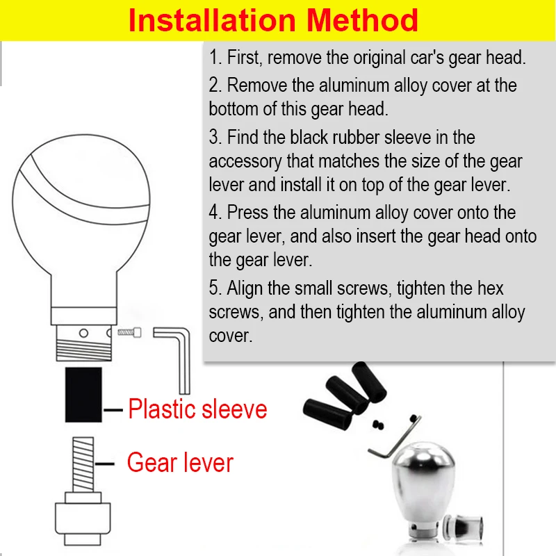Universal Skull Head Gear Lever Gear Shifts Knob Skeleton Shape Gear Shift Knob Manual Transmission LED Light Gear Shifts Knob - view 6