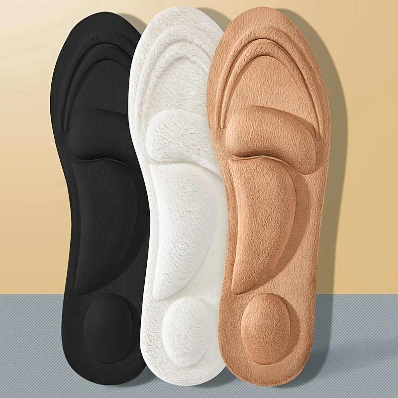 1 زوج الحرارية الذاتي ساخنة النعال شتاء دافئ للجنسين الباردة واقية لينة أسفل مريحة امتصاص العرق الشتاء مزيل العرق القطن #4