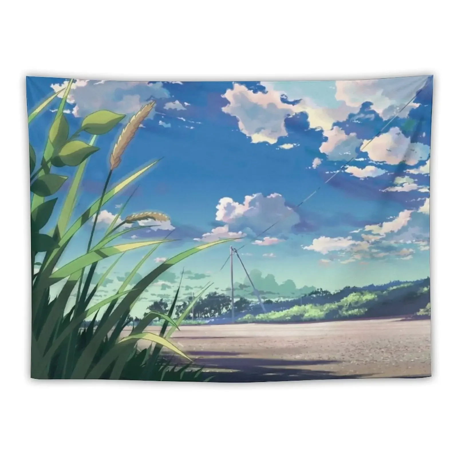 

Anime country road Tapestry Wall Decoration Bedroom Organization And Decoration Tapestry