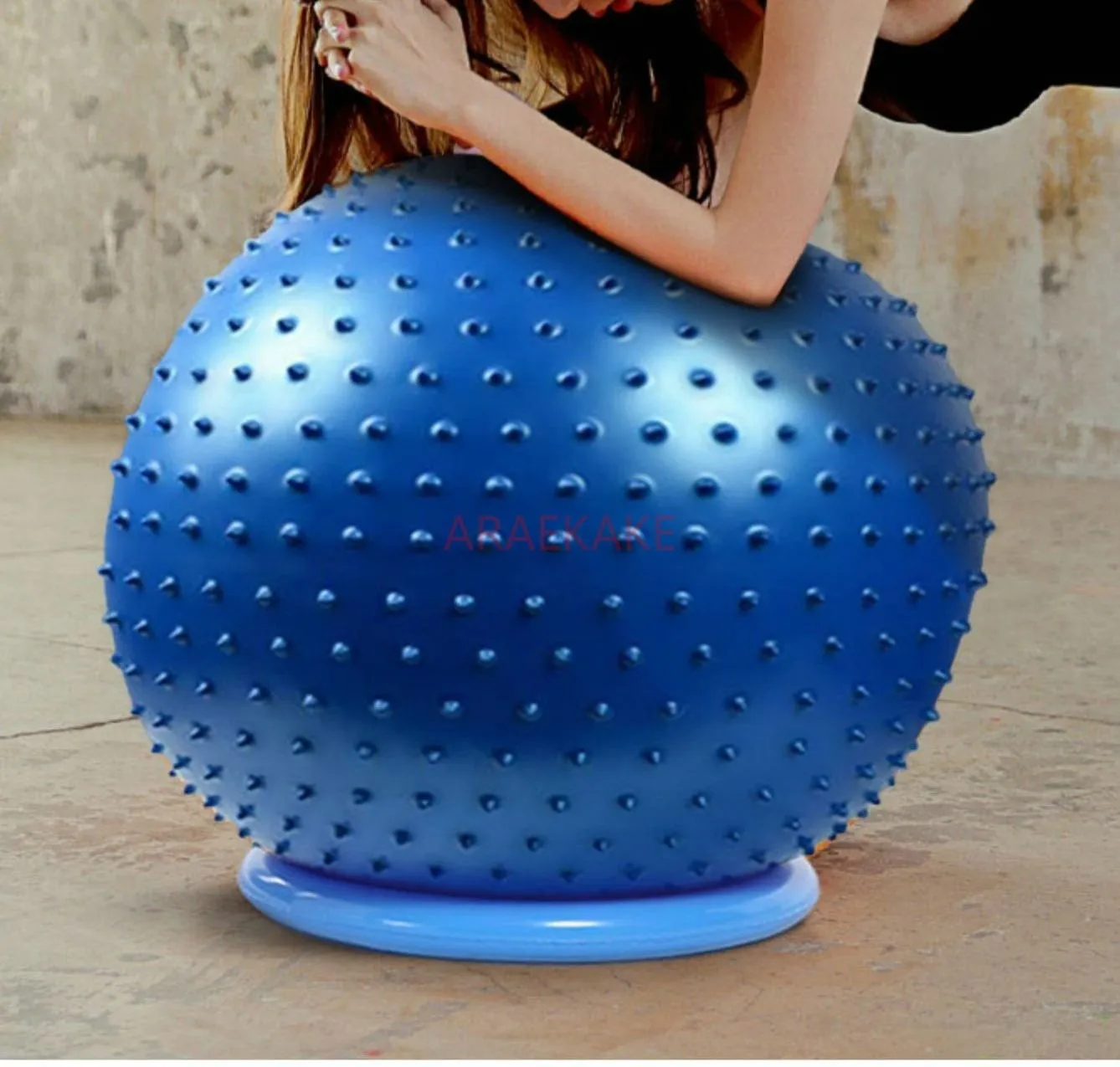 

1set Yoga ball, fitness ball, massage ball, thickened explosion-proof, children's sensory integration training