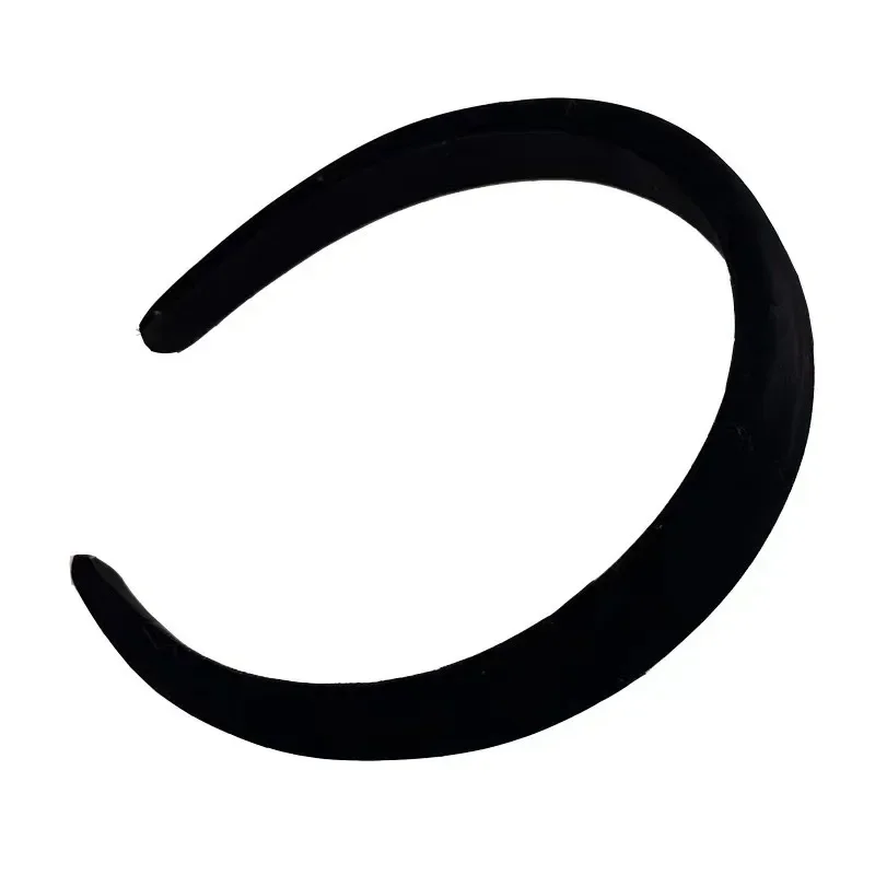 عصابات الرأس للنساء فتاة العصابات الشعر اكسسوارات الكورية هوب قطع زينة أنيقة غطاء الرأس خمر 2024 شعبية جديدة باللون الأسود هدية #5