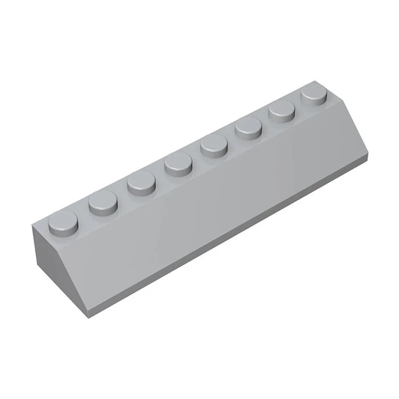 10pcs 4445 Slope 45 2x8 Building Blocks Kit House Castle Sloping Roof Bricks Particle Educational Toy Children Birthday Gift