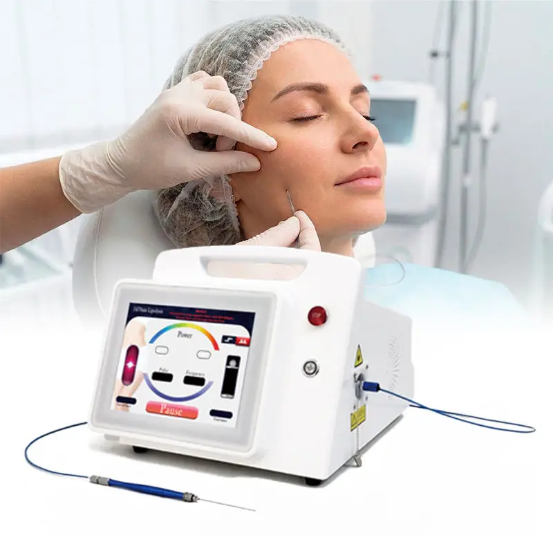 Export Standard High Quality Portable Diode Laser Lipolysis Slimming Machine 980nm/1470nm/635nm Wavelengths