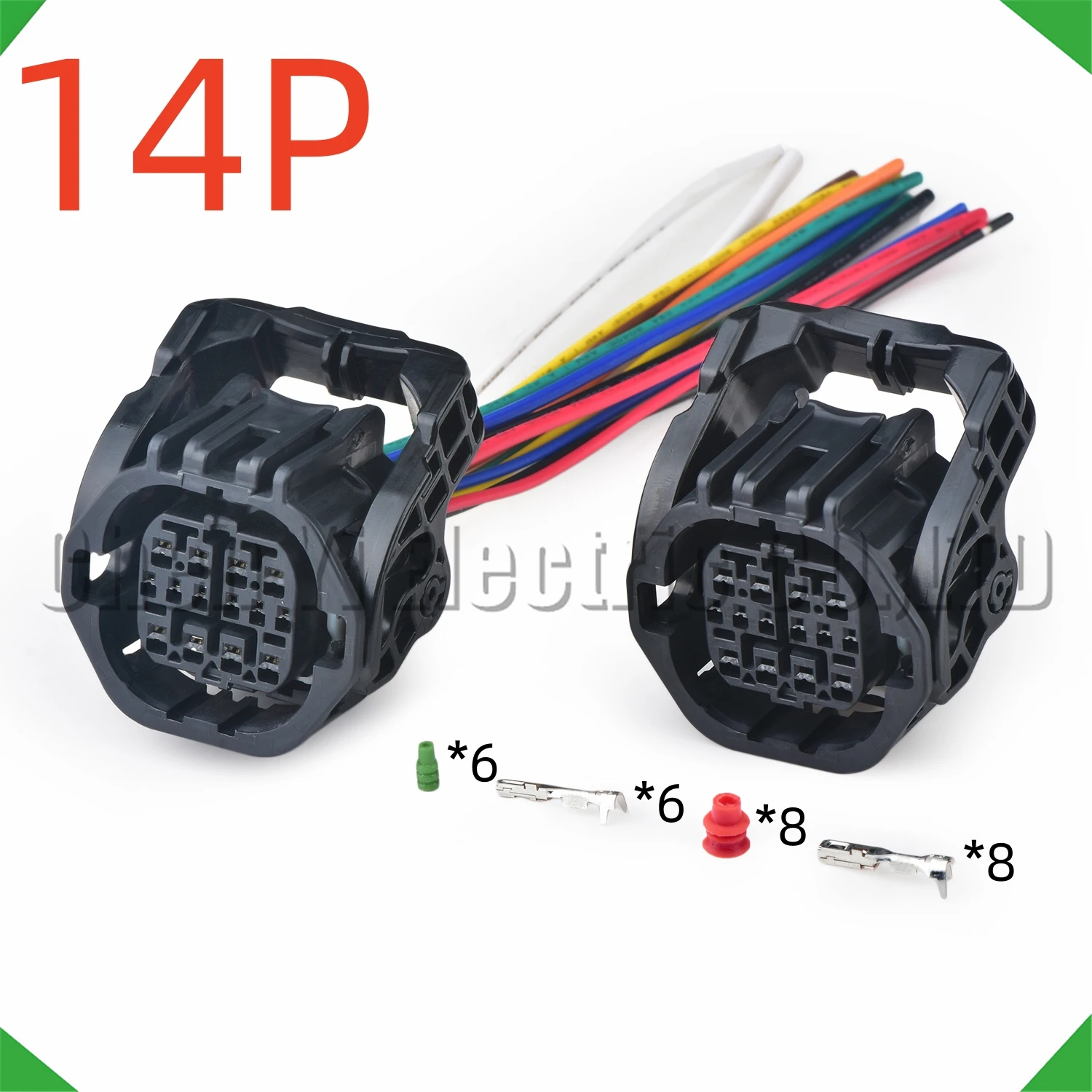 

14 Pin Automotive Connectors Front headlight Wire harness Plug For Hyundai-Kia