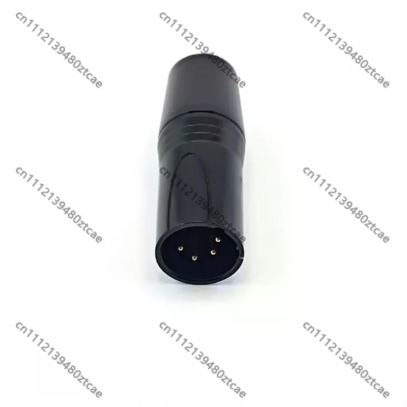 Balanced Headphone Adapter, Amplifier Headphone Amp 4 Pin Male to 4.4mm Female Balanced Converter Connector