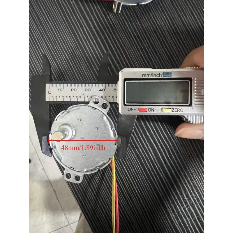 49TYJ Claw Pole Permanent Magnet Synchronous Motor 220V-240V 2.5-3RPM 50/60Hz Electric Fan Oscillating Motor Floor Fan Parts