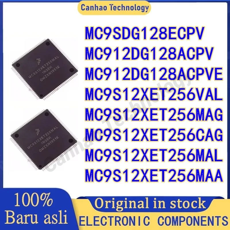 MC9S12XET256MAG MC9S12XET256CAG MC9S12XET256MAL MC9S12XET256MAA MC9SDGogeneEClong MC912DGogeneAClong MC912DGogeneACPVE MC9S12XET256VAL IC