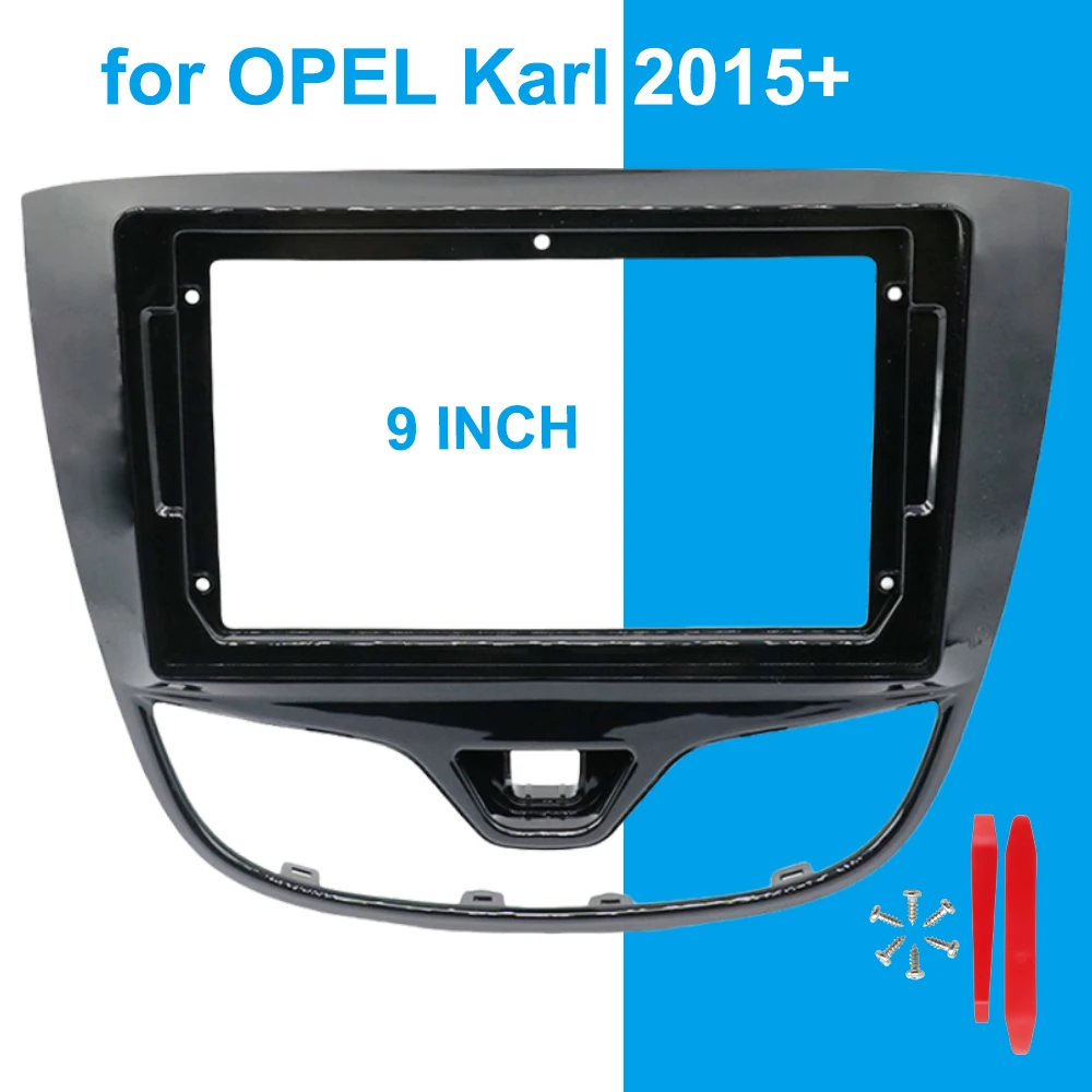 9INCH Car Radio Android  screen navigation  frame for OPEL KARL VINFAST 2015+