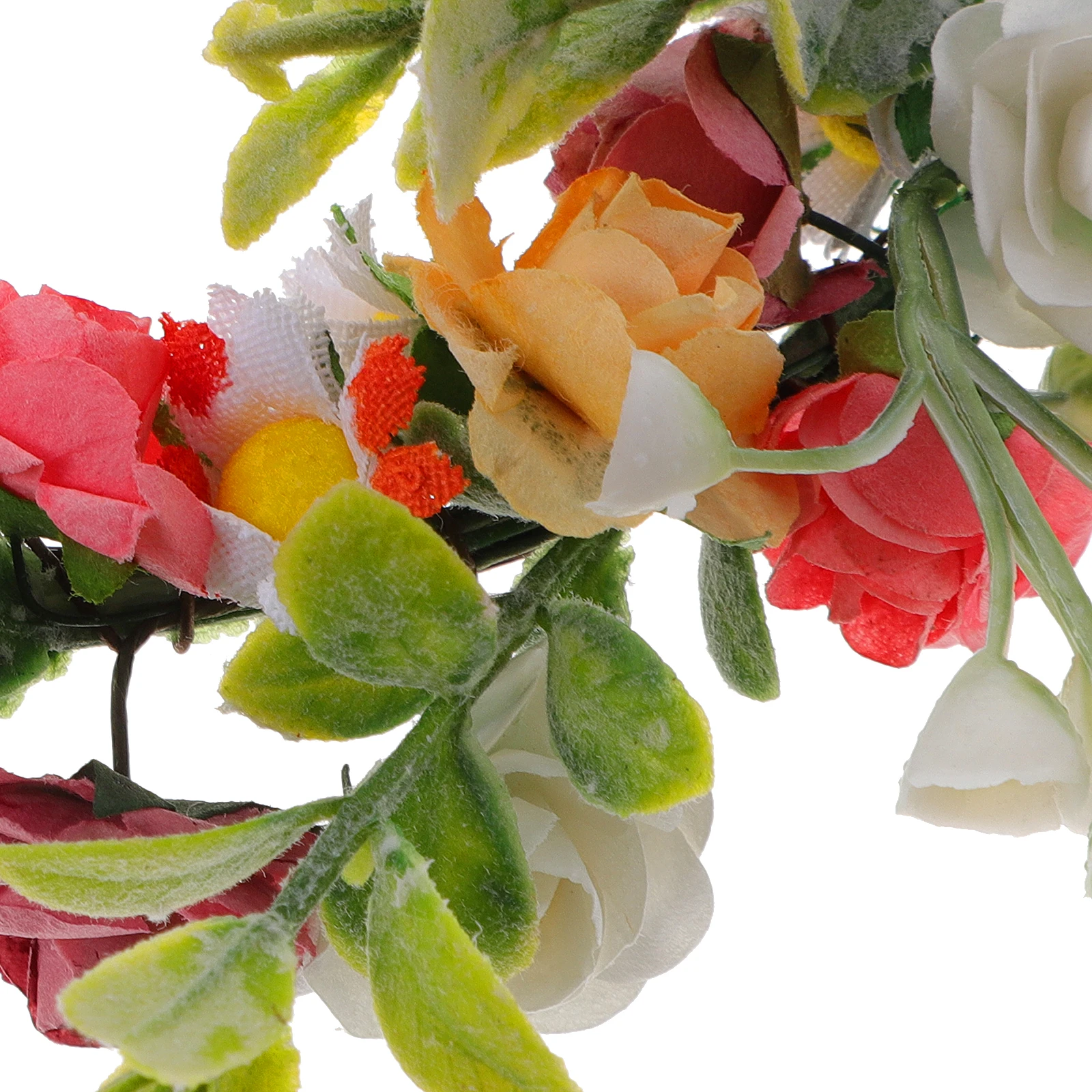 

Элегантный венок из роз, повязка на голову с цветочным принтом, имитация невесты, гирлянда из роз для свадебного причастия, торжеств