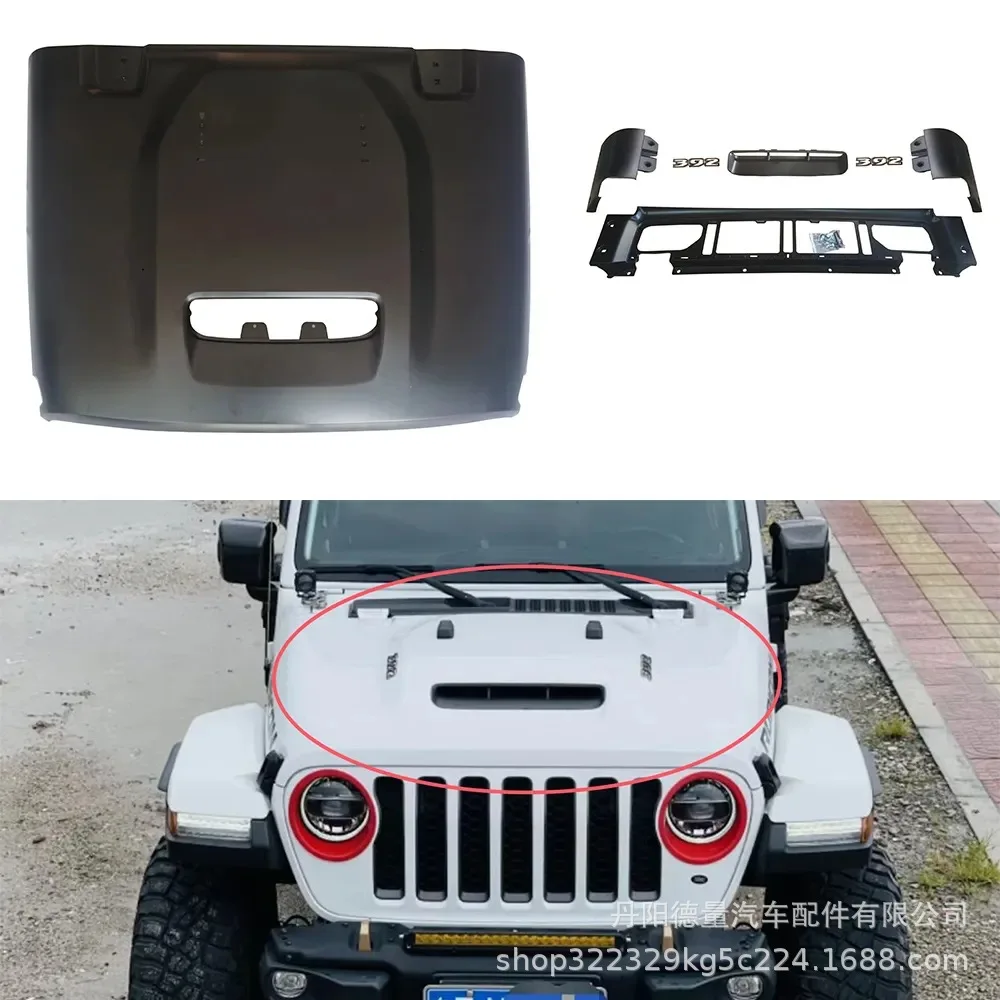 

392 Капот 18-24JEEP Капот Wrangler Крышка двигателя Капот JL Wrangler