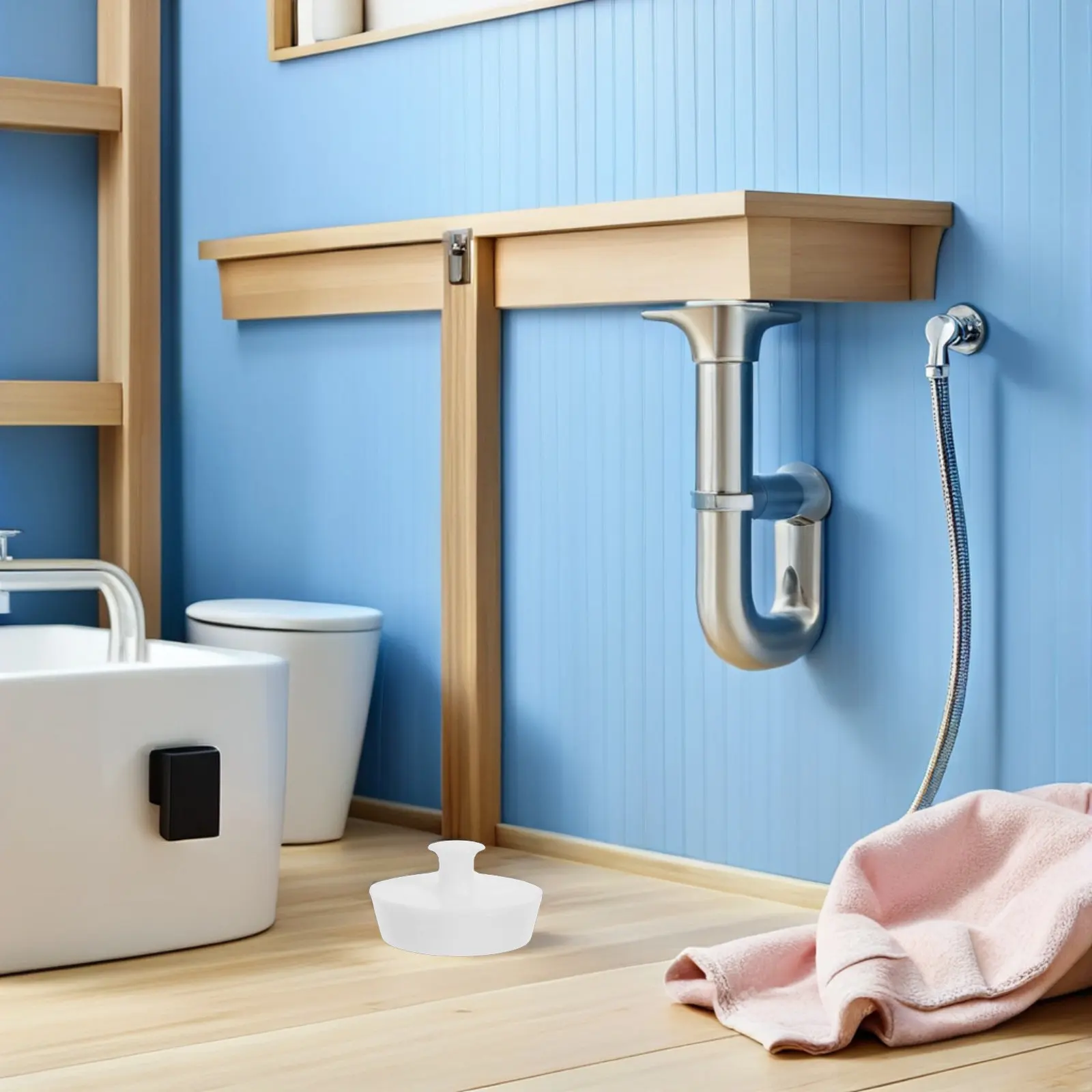 

Набор из 6 силиконовых заглушек для ванны: герметичные, предотвращающие утечку воды, с защитой от перелива, для ванной комнаты