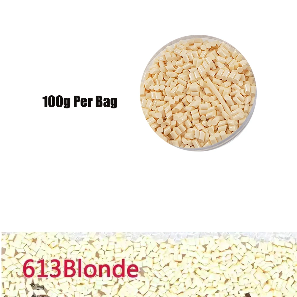 

100gKeratin Glue100% Italian Keratin Glue Grains 4 Color Non Slip Bonds Italian Keratin Glue Granules for hair extensions