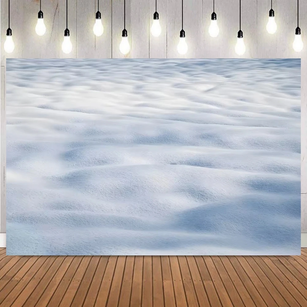 

Winter Snowy Cobblestone Path Photography Background Baby Shower Kids Family Portrait Christmas Party Home Decor Photo Backdrop