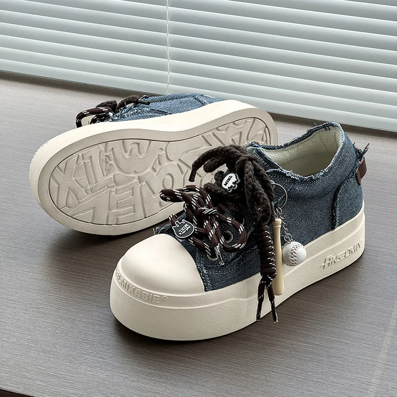 

Кеды мужские 2026 весна, универсальные, увеличивающие рост, белые, ретро, с широким носком, для скейтбординга