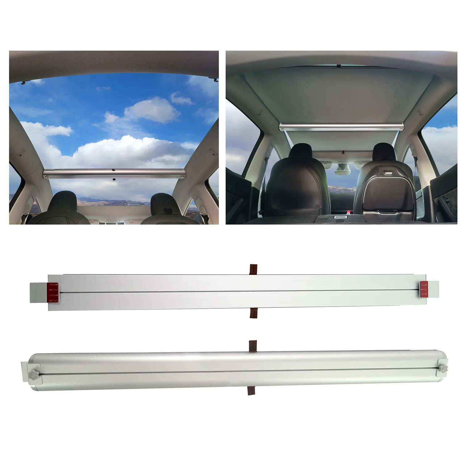 

New Tesla Model Y Accessories Car Sun Protectors Window Car Interior