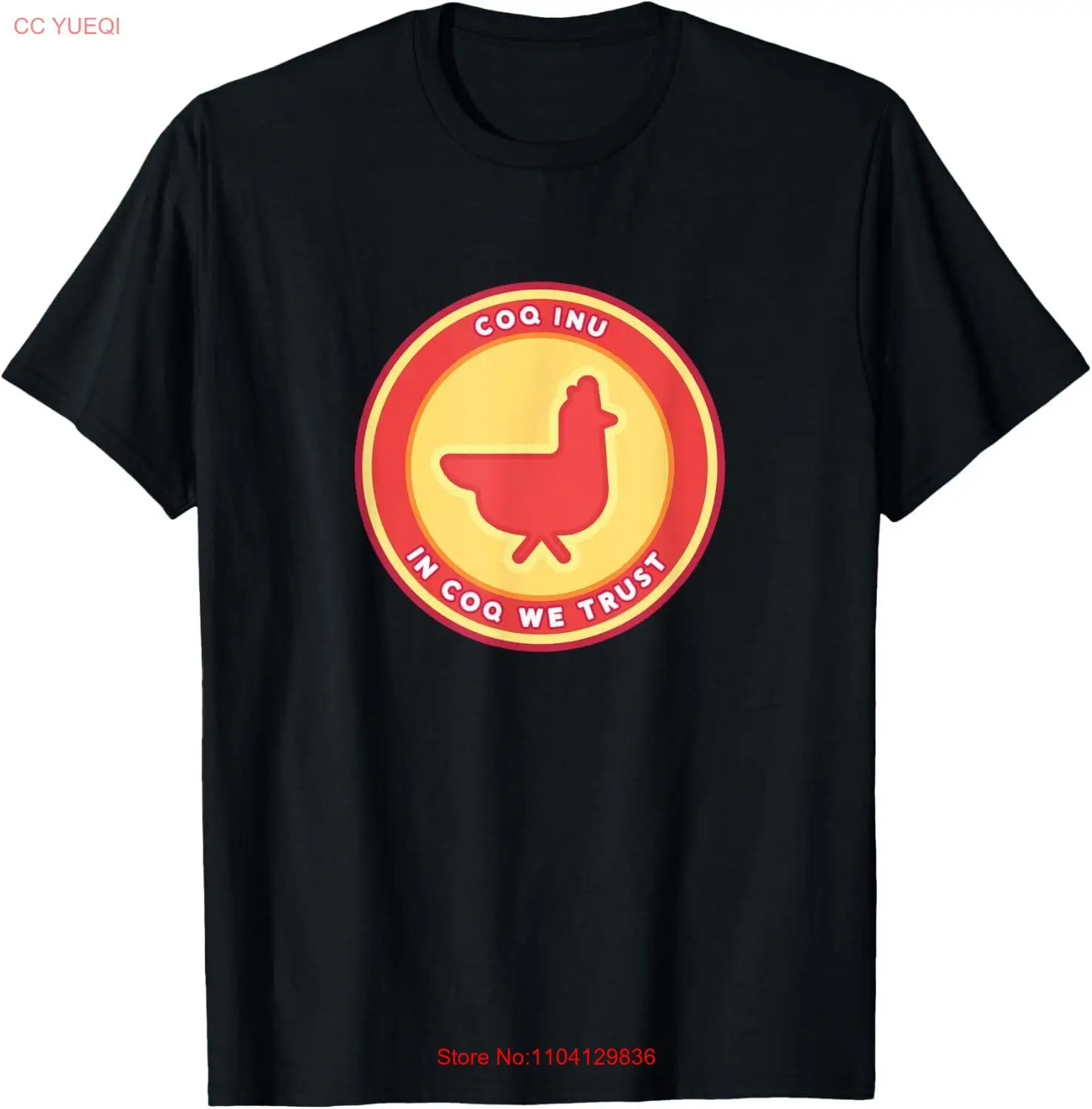 

Футболка Coq Inu Meme Coq Inu Crypto Coq Inu с капюшоном