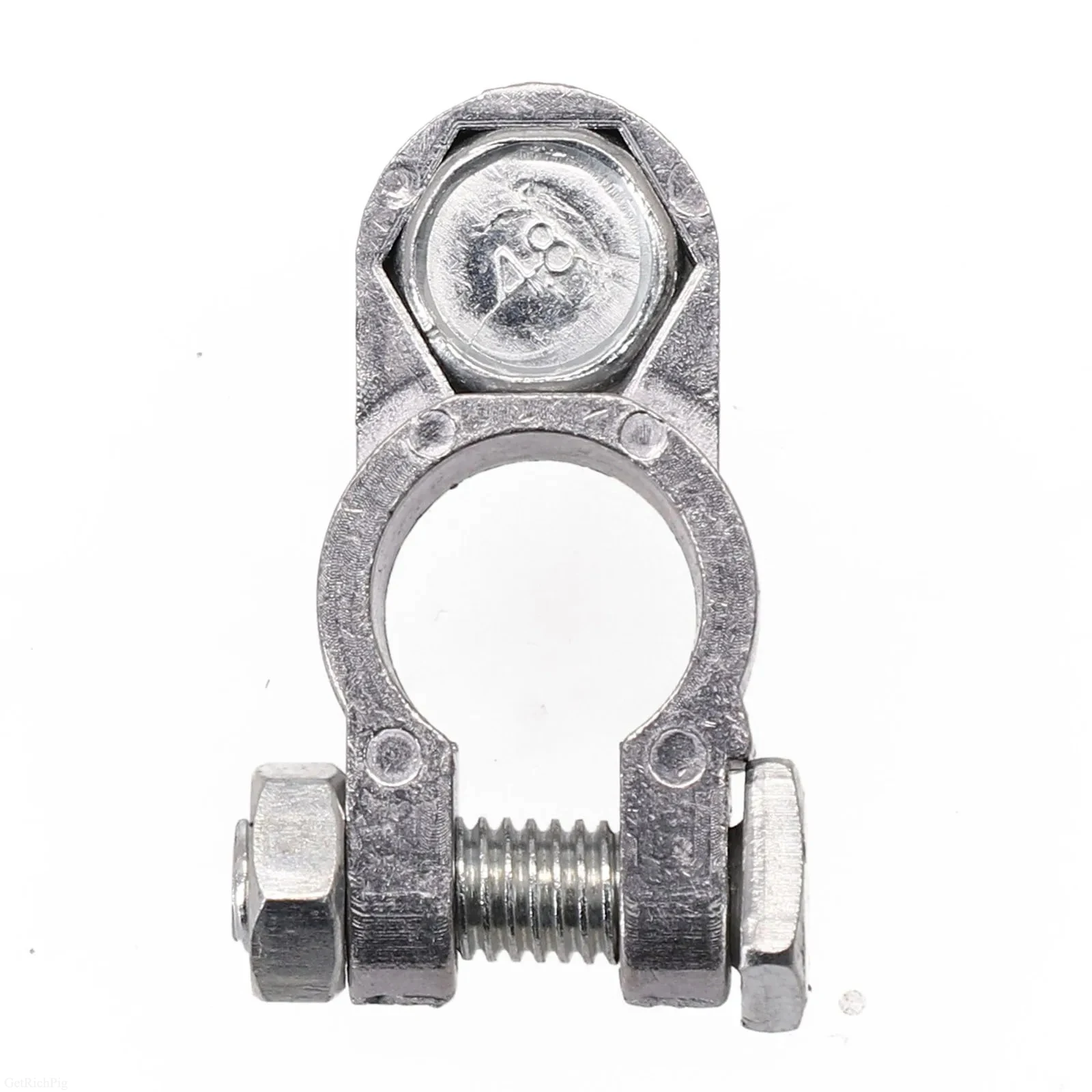 1 Pair Battery Terminal Clamp Zinc Alloy Positive & Negative Pole Auto Car Screw Connector Car Battery Terminal Clamp
