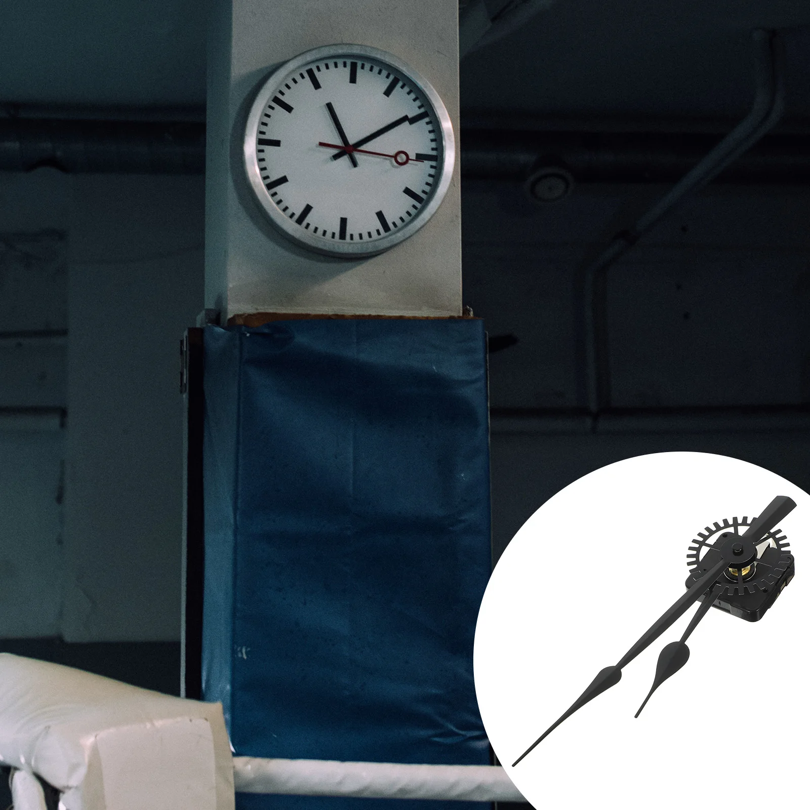 

1 set 1 Set 200Mm Diy Clock Kit Powered Plastic Hands Clock Movement Replacement Long Shaft For Home Decor Clocks Motors