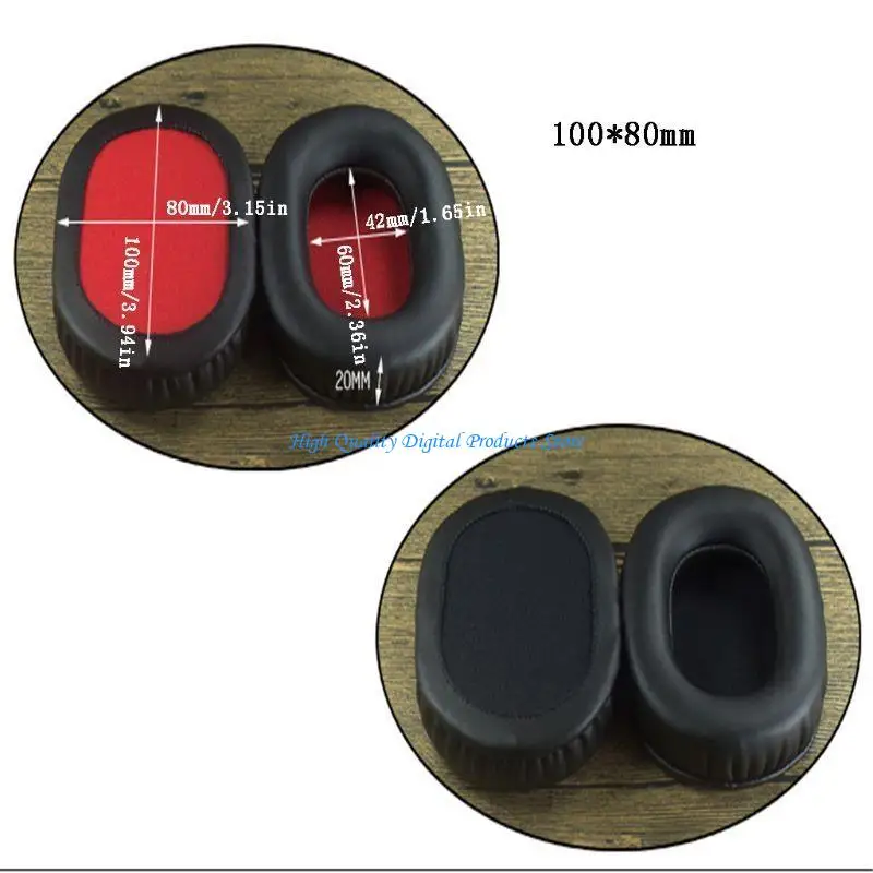 U2JE 1Pair Soft Ear Pad Cushion Cover Earmuff for ATH / for AKG Headset Cushions Cove