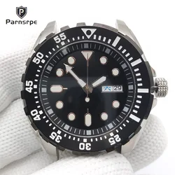 44MM Aseptic Dial 20ATM Men's Diving Mechanical Watch Rotatable Bezel Sapphire NH36 Self-Winding Movement SRP599J1 Men's Watch
