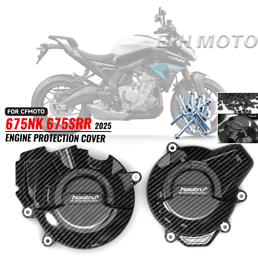 

Engine Protection Cover For CFMOTO 675SRR 675SS 675NK 675 NK Modified Engine Drop Engine Side Cover