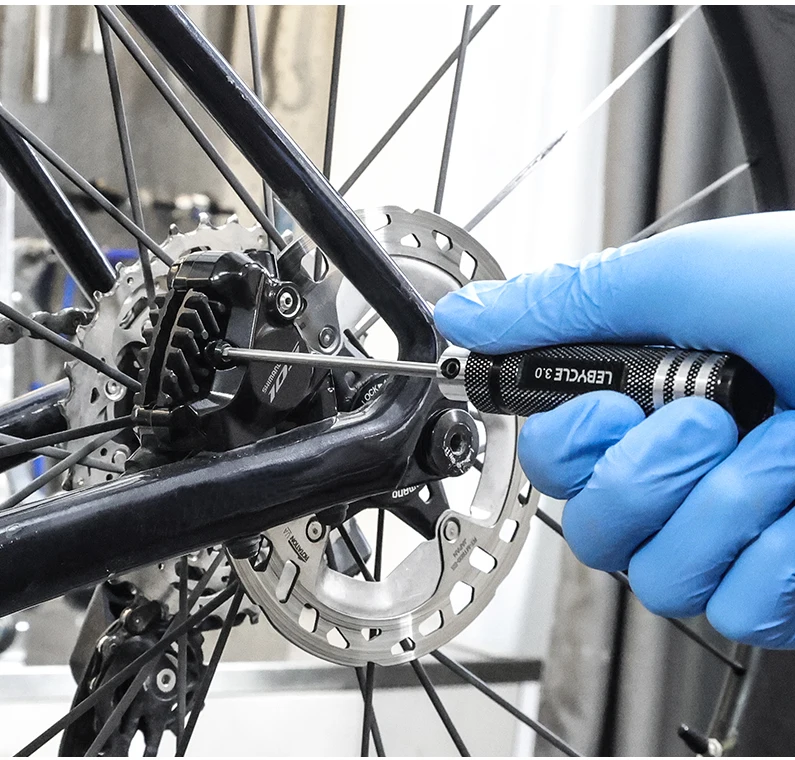 LEBYCLE Fahrrad-Präzisions-Sechskantschraubendreher aus Schnellstahl, Sechskant-Schraubendreher 1,5mm 2mm 2,5mm 3,0mm, Fahrrad-Reparaturwerkzeug – Detail 10