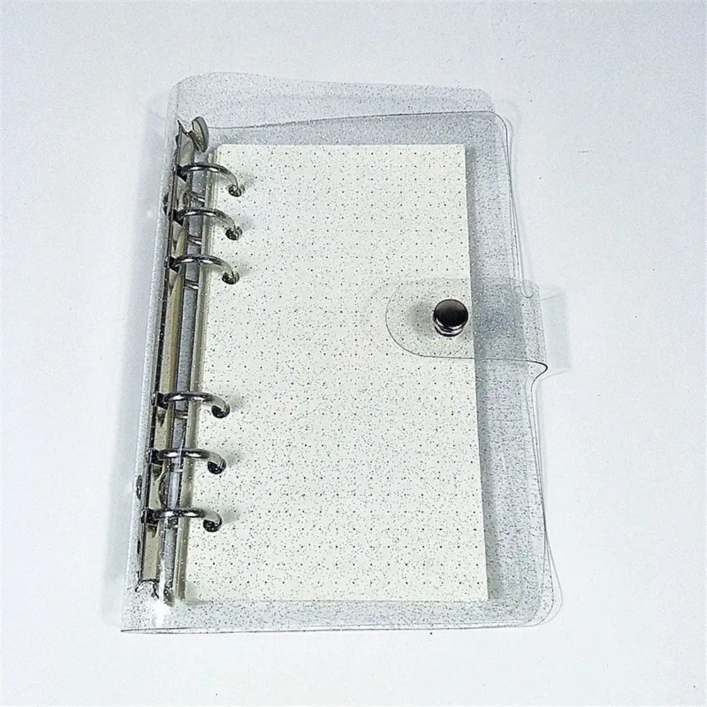 

Soft PVC Journals Cover 6 Rings Binder Planner Cover A5 A6 A7 Notebook Protector Loose-Leaf Cover Notebook Cover Binder Cover