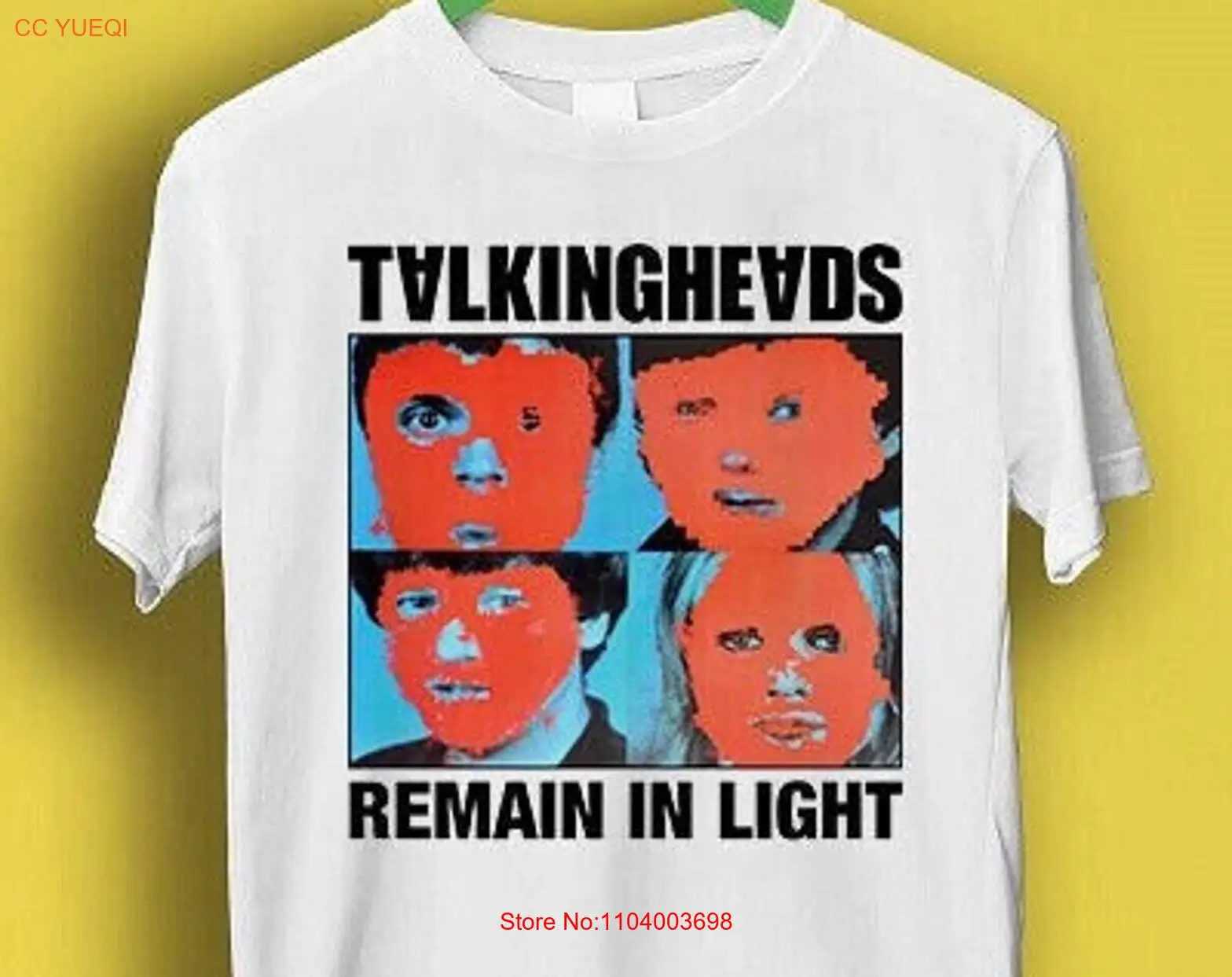 Talking Heads Remain In Light Punk Rock Music Retro Cool Gift Tee T Shirt