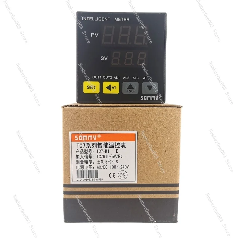 

TC7/TC6/TC4/TC8/TC80/TC9-M1 PID Digital Display Thermostat Controller