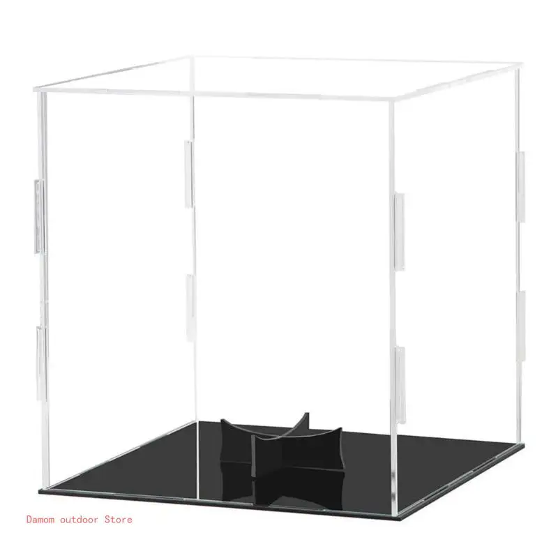 

Acrylic Display Case Dustproof Basketball Holder Display Box for Collectible