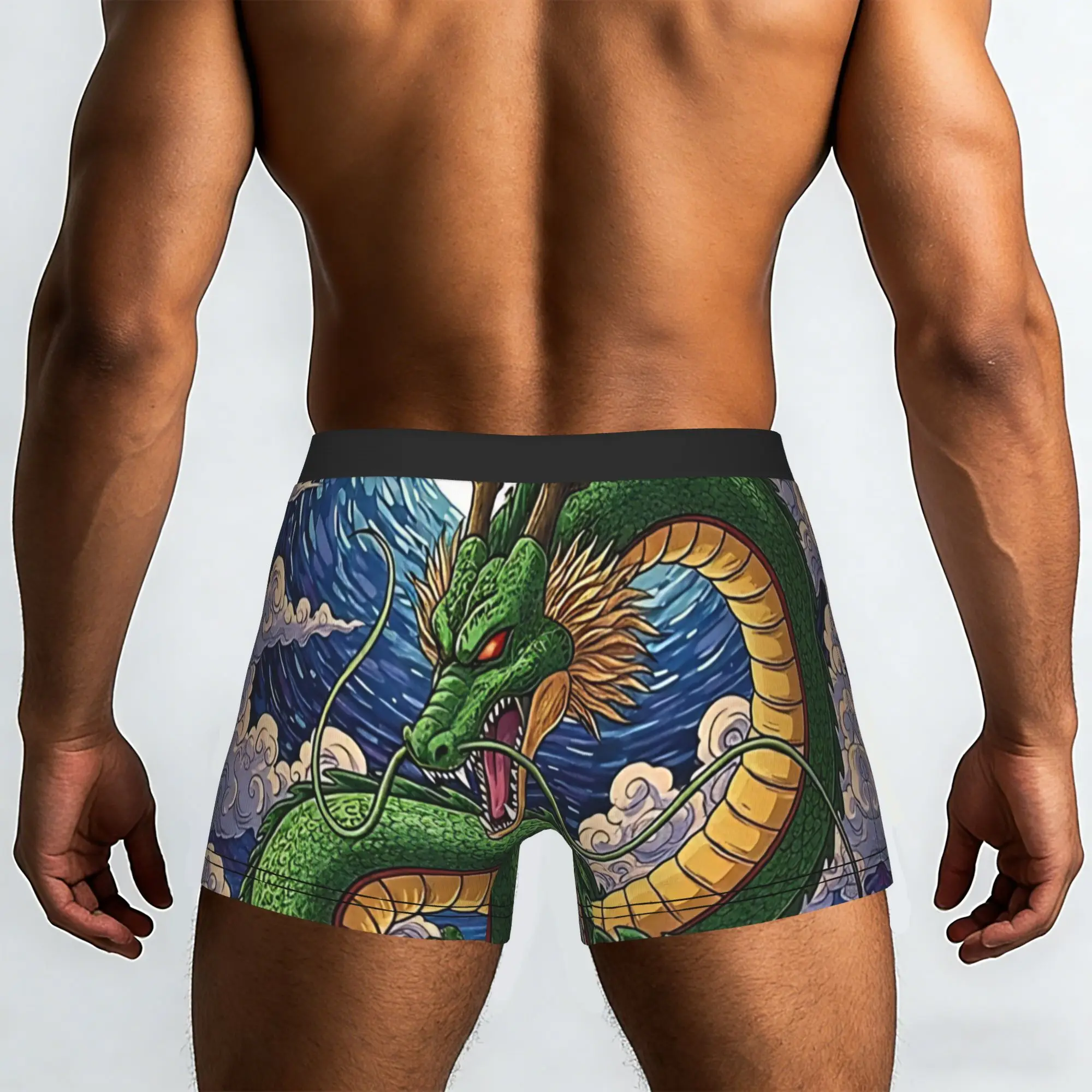 Shanlong  Bandai DRAGON BALL Underpants Breathbale Panties Man Underwear Print Shorts Boxer Briefs