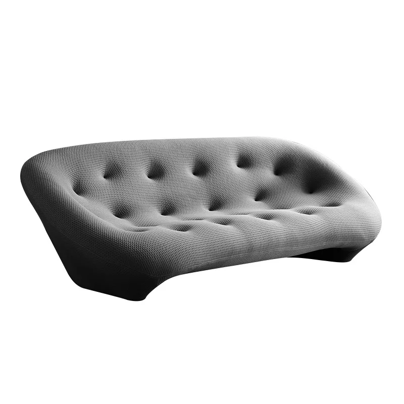 

Minimalist cream shell special-shaped light luxury Internet celebrity leisure sofa chair