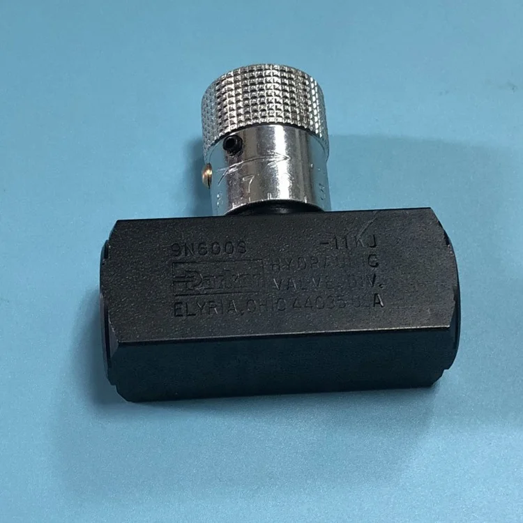 pa rker Teil 9N600S Colorflow In-Line Directional Control n eedle Valve General Purpose-N-Serie