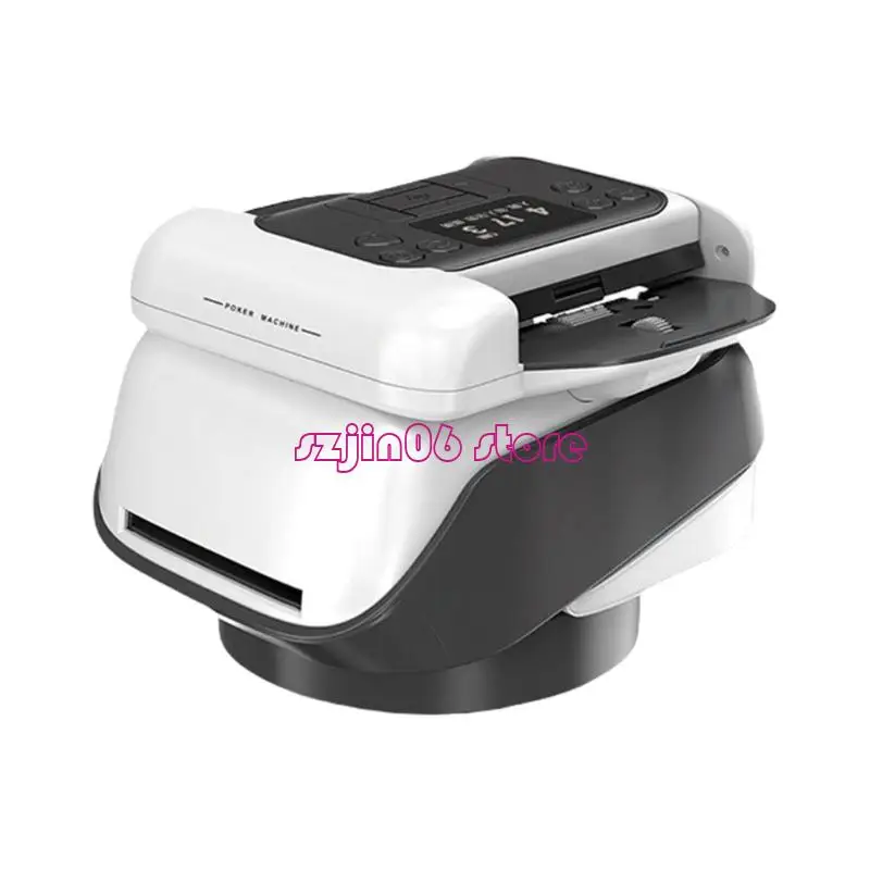 

XXUF 2-in-1 Rotating Automatic Card Shuffler & Distributor Card Dispenser Tool