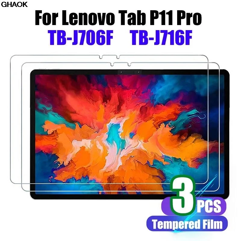 

Tempered Glass For Lenovo Tab P11 Pro TB-J706F TB-J716F 11.5 inch Screen Protective Film Anti-Scratch HD 9H Hardness Ultra Clear