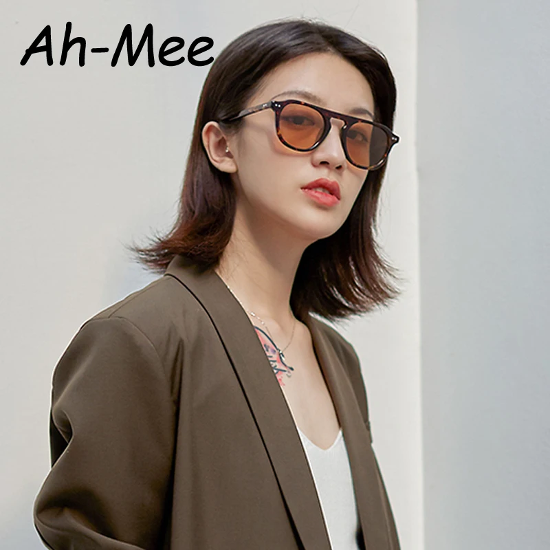 Hiking Camping Fashion Oval Anti Light Glasses For Men Women Vintage Brand Designer Punk Shades Unisex Steampunk Rivet Eyewear - view 6