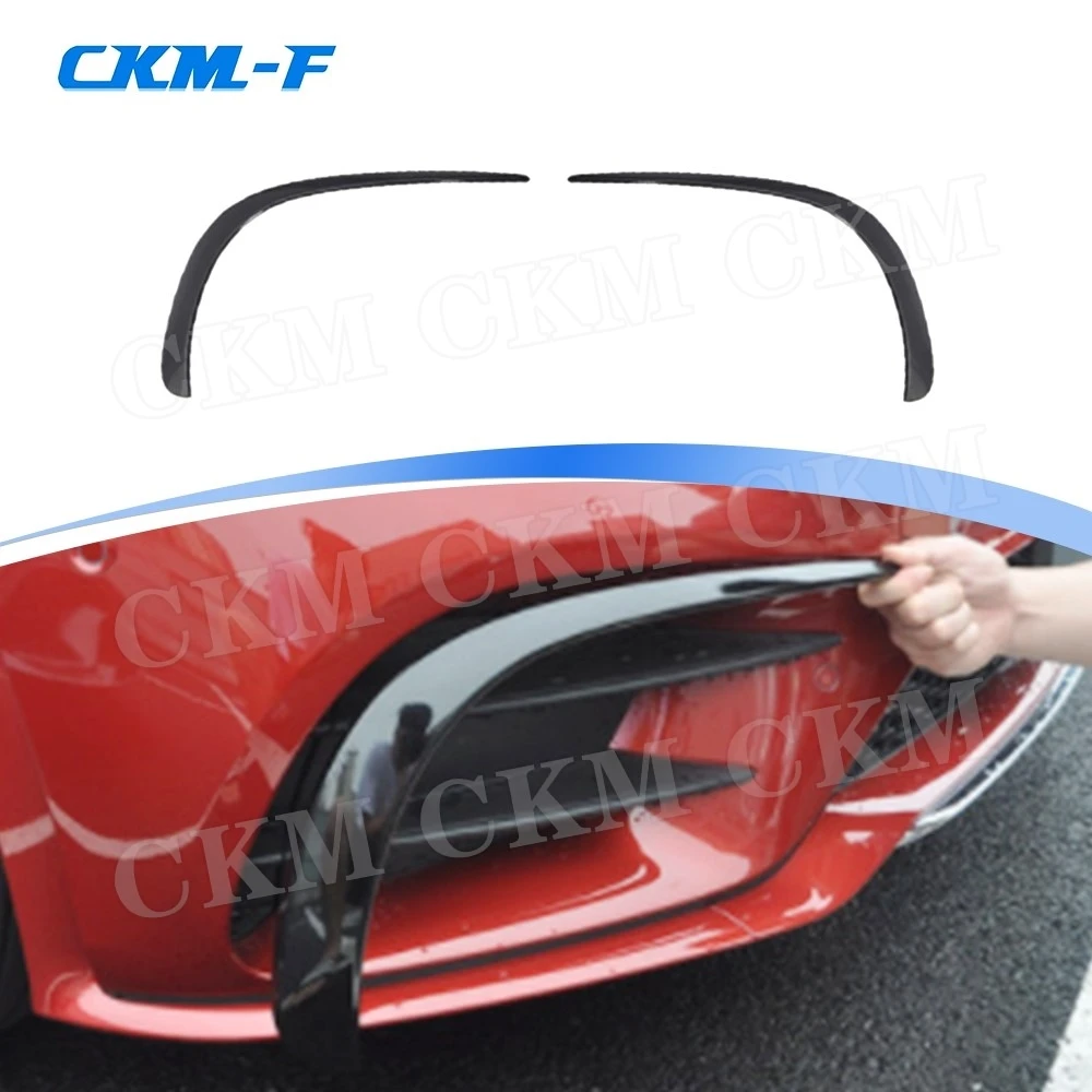 

Carbon Fiber Front Bumper Fog Lamp Cover Trim for Mercedes Benz CLS Class W257 CLS260 300 350 450 CLS53 AMG 63 Style Body Kits