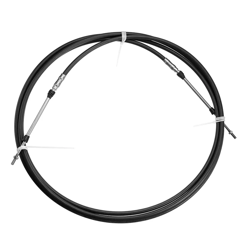 For Outboard Engine Remote Control Box Cable 2Pcs 13Ft 4Meter 157Inch Marine Type 3300/33C Throttle Shift