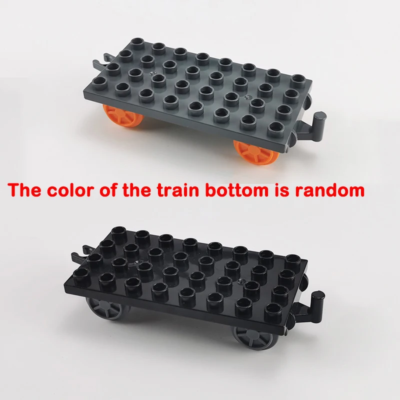 Big Size Building Blocks Toys Classic Train Tracks Bricks Parts Educational Toys Gift Electric Train Kids Can't climb hills