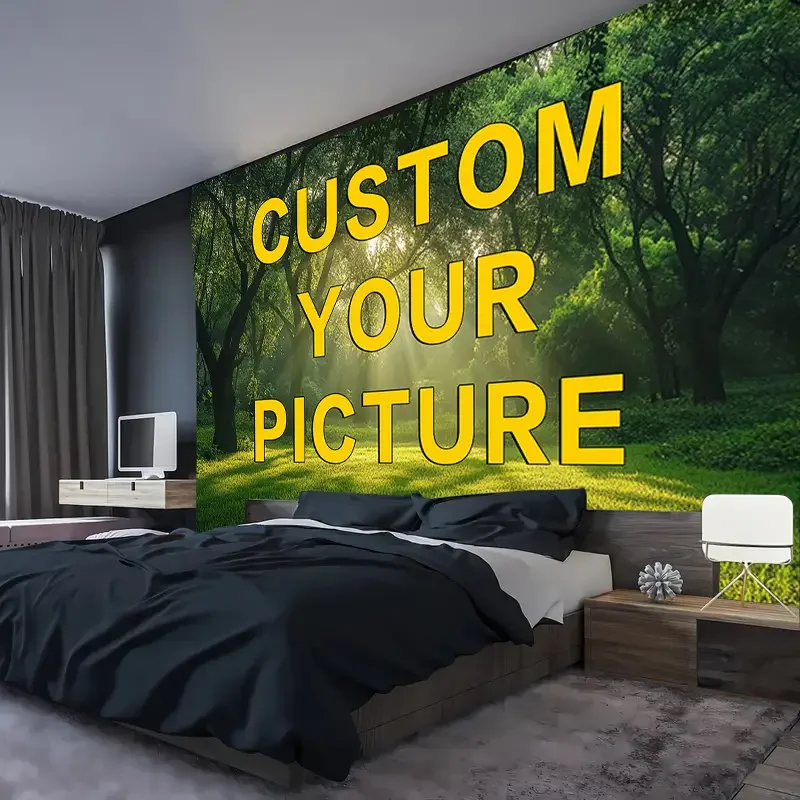 [1pc Customizable Party Banner] Customizable 1pc Polyester Party Banner 90.5x70.8inch | Background Cloth Ornaments Backdrop