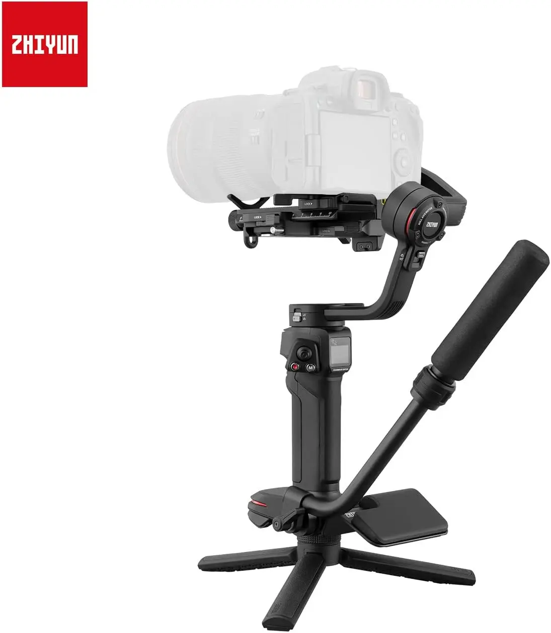 Zhiyun Weebill 3 S 3-Axis Professional Video Gimbal Stabilizer for Sony Nikon Canon Panasonic LUMIX DSLR Mirrorless Cameras