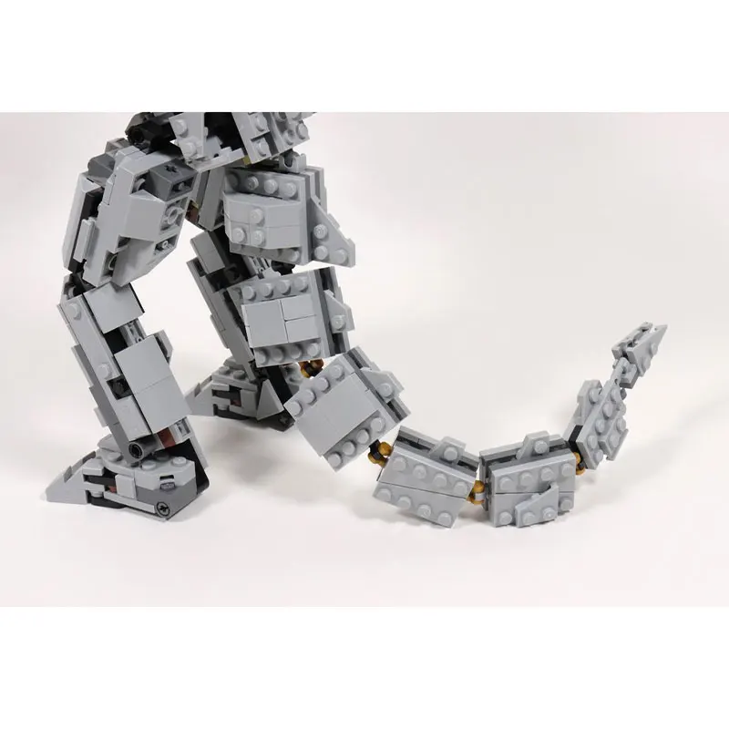 884 pezzi MOC- 214253    Giocattoli per bambini Regali per ragazzo ragazza Kit modello di guerra Montessori per assemblaggio di blocchi di costruzione per adulti