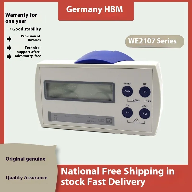 HBM Digital Weighing Display Instrument WE2107/2107M/2111 High Precision Packaging Filling RS485/232