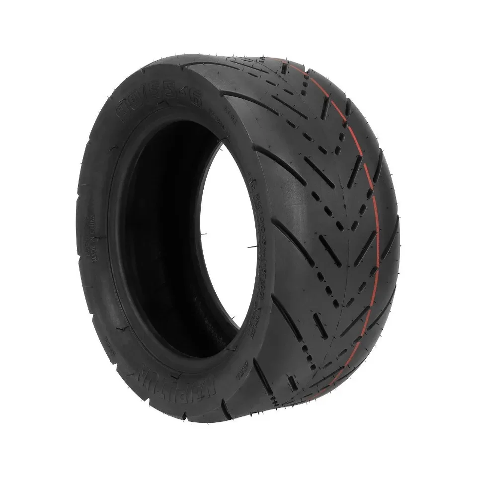 NAIPUTUN 90/55-6 Flachprofil-Schlauchloser Reifen 10x3.0-6 Straßen-Vakuumreifen für 6-Zoll-Felge E-Scooter Nami Klima Cyclone Class – Detail 6