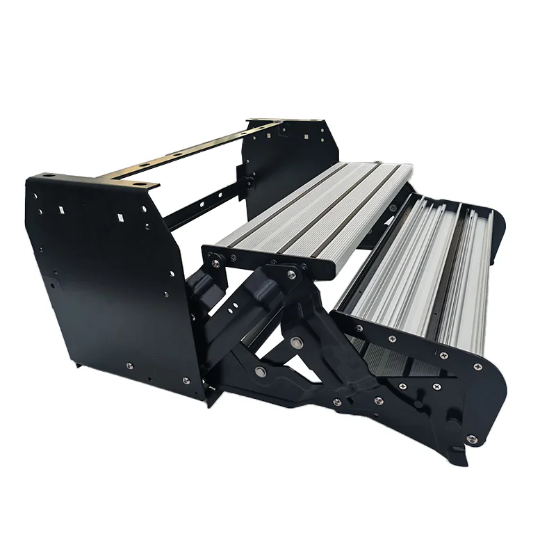 High Quality Aluminum American Manual Rv Triple Step Rv Entry Step Caravan Accessories Rv Body Parts