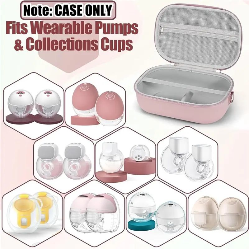 Breast Pump Storage Bag For Hands- Wearable Case For Momcozy, Willow, Eufy, Security, Medla Models
