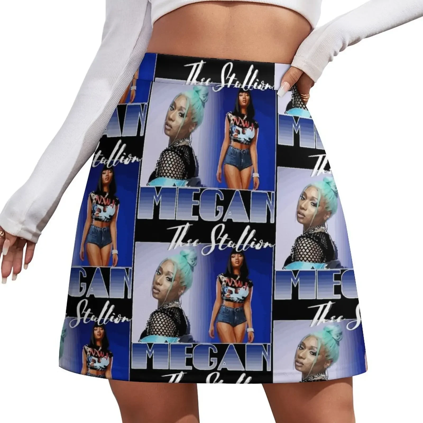 

Best Seller Megan Thee Stallion Mini Skirt summer dress women 2024 dresses for prom night club outfits girls skirt