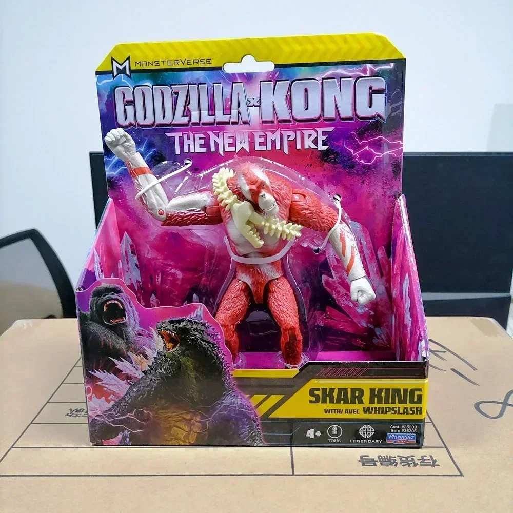 Playmates Godzilla Vs Kong Gojira New Empire 2024 MOTHRA TIAMAT Doll Figures Model Boys Kids Birthday Gifts Collectible